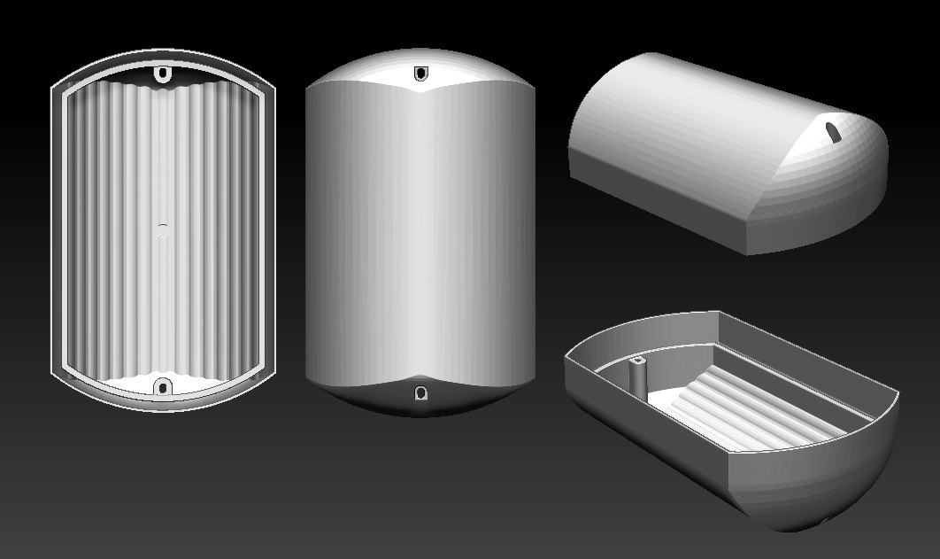 3D модель плафона