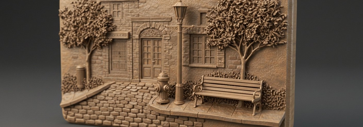 3D печать объектов уличного дизайна