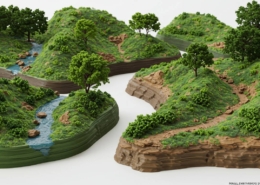 3D печать украшений для ландшафта
