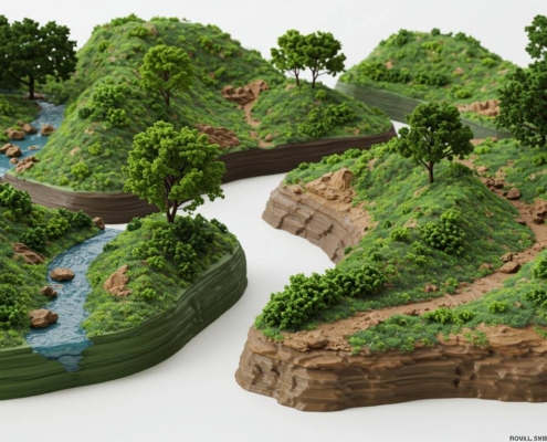 3D печать украшений для ландшафта