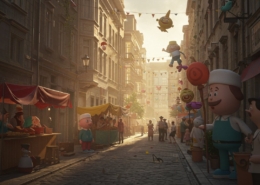 3D печать фигур для городских фестивалей
