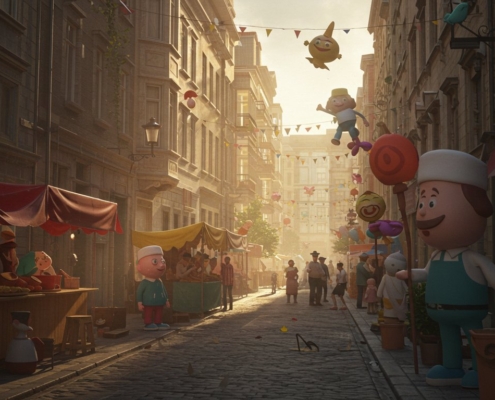 3D печать фигур для городских фестивалей