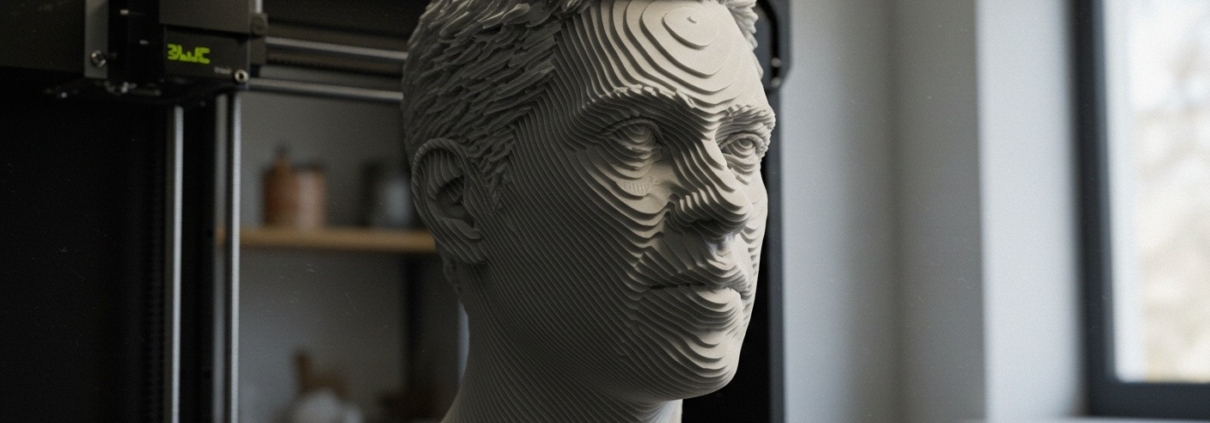 3D печать скульптурных портретов