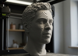 3D печать скульптурных портретов