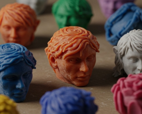 3D печать коллекционных мини-скульптур