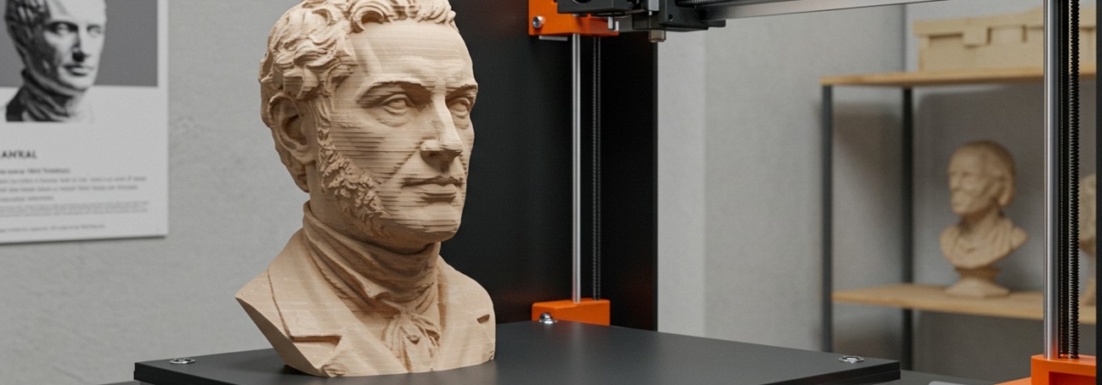 3D печать исторических бюстов