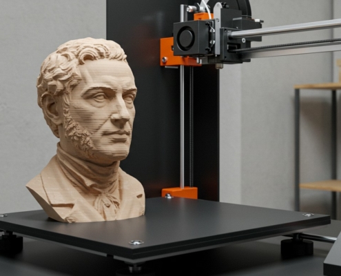 3D печать исторических бюстов