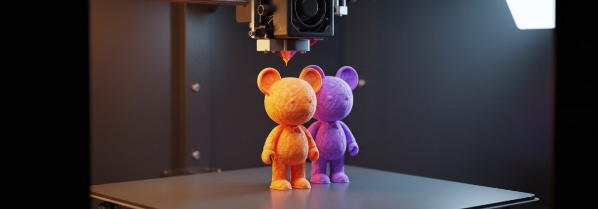 3D печать фигурок в стиле поп-арт