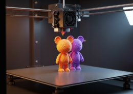 3D печать фигурок в стиле поп-арт