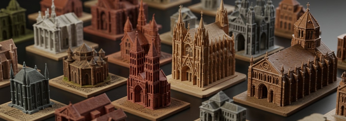 3D печать моделей памятников