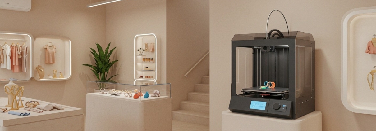 3D печать в дизайне бутиков