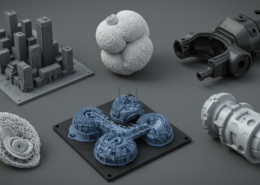 3D печать фигур для тематических зон