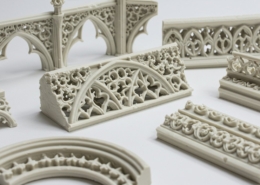 3D печать декоративных фрагментов зданий