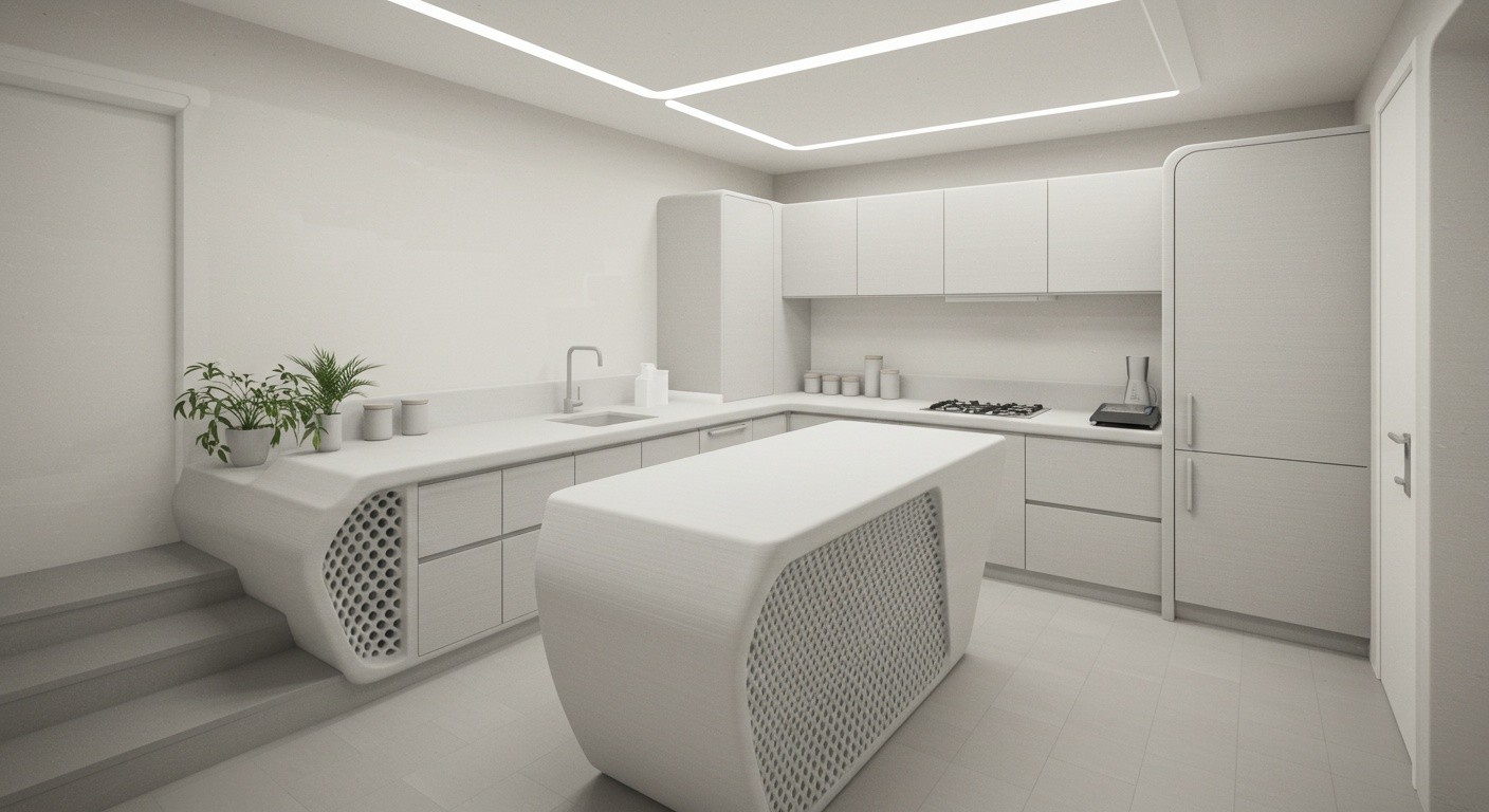 Дизайнерская мебель, созданная на 3D-принтере